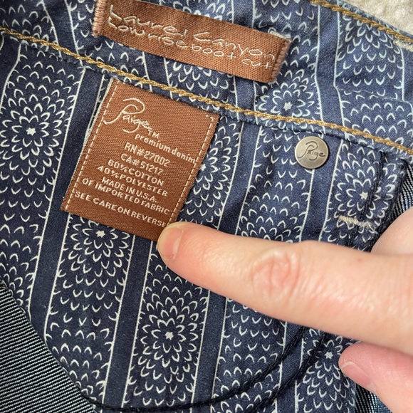 Paige Laurel low rise bootcut jeans - Picture 5 of 11